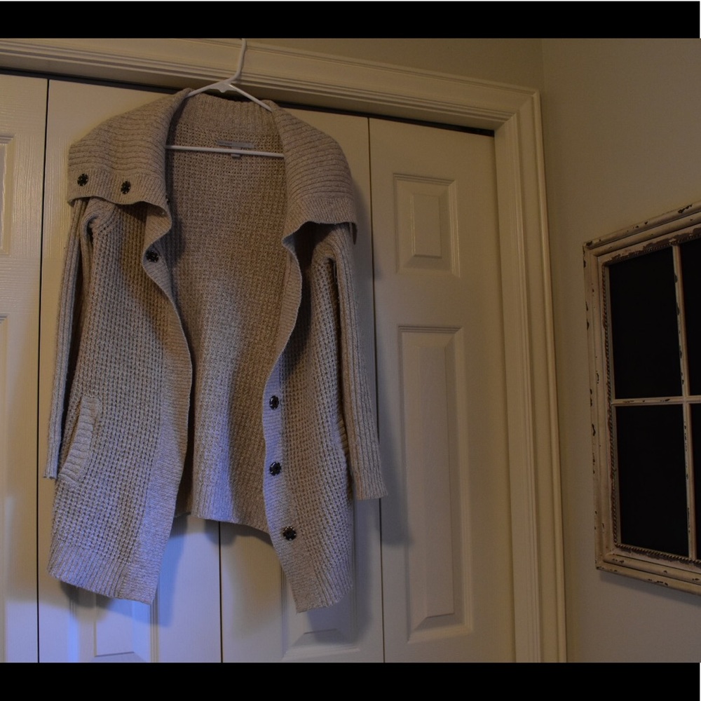 Cozy long cardigan (size: M) old navy